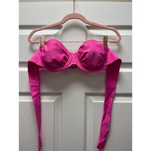 Fuschia Bikini Top Sz 36c